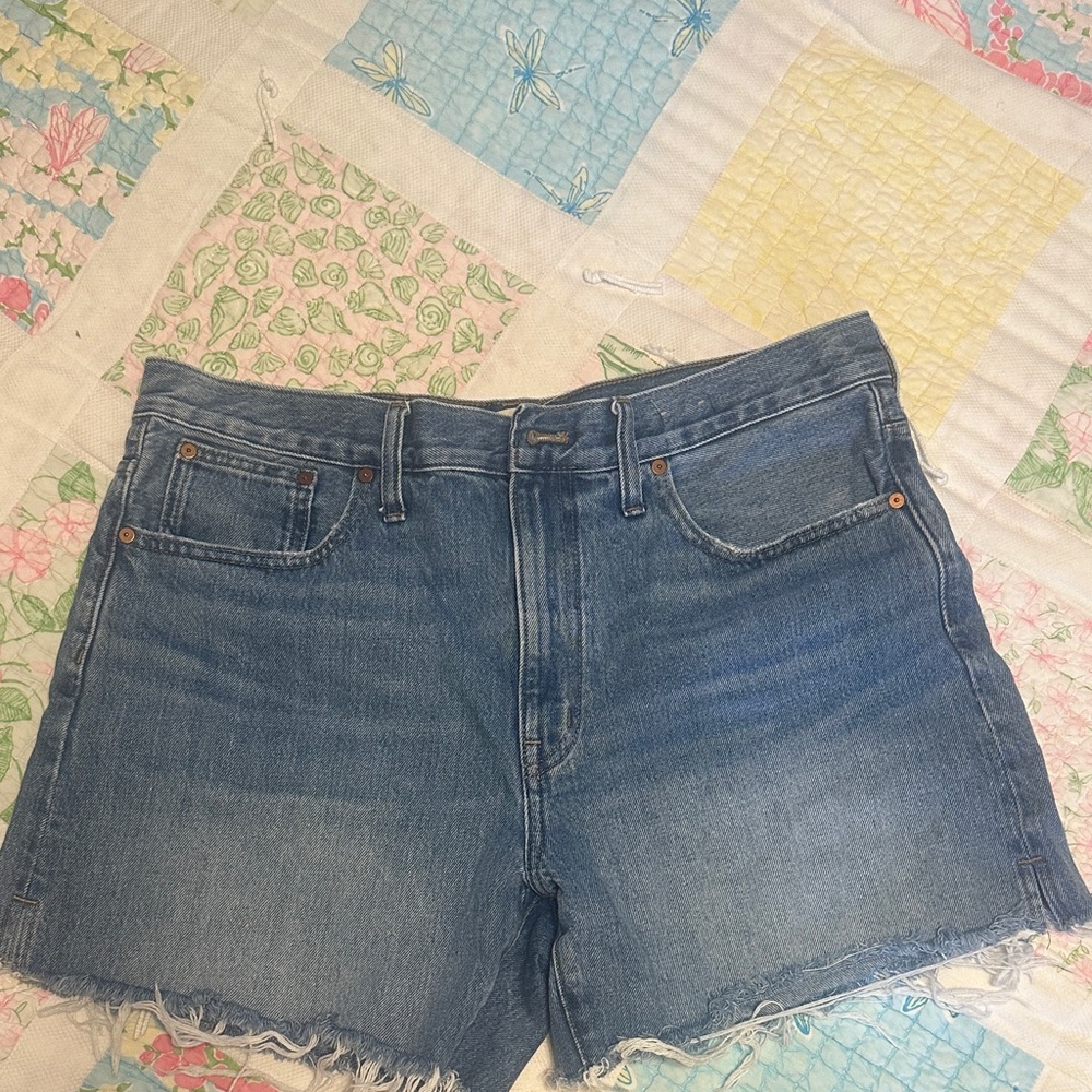 Madewell Classic Blue Jean Shorts